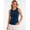imageANRABESS Womens Wool Blend Tank Tops Sweaters Sleeveless Soft Fitted Business Casual Sweater Shirts 2026 Summer ClothesDeep Blue