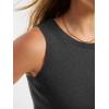 imageANRABESS Womens Wool Blend Tank Tops Sweaters Sleeveless Soft Fitted Business Casual Sweater Shirts 2026 Summer ClothesDeep Grey