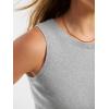 imageANRABESS Womens Wool Blend Tank Tops Sweaters Sleeveless Soft Fitted Business Casual Sweater Shirts 2026 Summer ClothesGrey