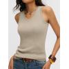 imageANRABESS Womens Wool Blend Tank Tops V Neck Sleeveless Sweater Business Casual Work Knit Shirts Slim Fit 2026 Summer OutfitsAlmond