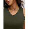 imageANRABESS Womens Wool Blend Tank Tops V Neck Sleeveless Sweater Business Casual Work Knit Shirts Slim Fit 2026 Summer OutfitsArmy Green