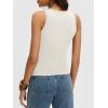 imageANRABESS Womens Wool Blend Tank Tops V Neck Sleeveless Sweater Business Casual Work Knit Shirts Slim Fit 2026 Summer OutfitsCream White