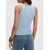 imageANRABESS Womens Wool Blend Tank Tops V Neck Sleeveless Sweater Business Casual Work Knit Shirts Slim Fit 2026 Summer OutfitsLight Blue