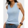 imageANRABESS Womens Wool Blend Tank Tops V Neck Sleeveless Sweater Business Casual Work Knit Shirts Slim Fit 2026 Summer OutfitsLight Blue