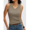 imageANRABESS Womens Wool Blend Tank Tops V Neck Sleeveless Sweater Business Casual Work Knit Shirts Slim Fit 2026 Summer OutfitsLight Camel