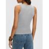 imageANRABESS Womens Wool Blend Tank Tops V Neck Sleeveless Sweater Business Casual Work Knit Shirts Slim Fit 2026 Summer OutfitsLight Grey