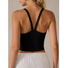 imageANRABESS Womens Workout Tops Ribbed Crop Tank Backless Sleeveless Scoop Neck Going Out Camis Shirts 2026 Summer Gym ClothesBlack