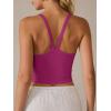 imageANRABESS Womens Workout Tops Ribbed Crop Tank Backless Sleeveless Scoop Neck Going Out Camis Shirts 2026 Summer Gym ClothesHot Pink