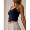 imageANRABESS Womens Workout Tops Ribbed Crop Tank Backless Sleeveless Scoop Neck Going Out Camis Shirts 2026 Summer Gym ClothesNavy Blue