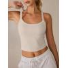 imageANRABESS Womens Workout Tops Ribbed Crop Tank Backless Sleeveless Scoop Neck Going Out Camis Shirts 2026 Summer Gym ClothesOatmeal