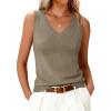 imageANRABESS Womens Wool Blend Tank Tops V Neck Sleeveless Sweater Business Casual Work Knit Shirts Slim Fit 2026 Summer OutfitsLight Camel