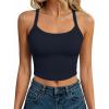 imageANRABESS Womens Workout Tops Ribbed Crop Tank Backless Sleeveless Scoop Neck Going Out Camis Shirts 2026 Summer Gym ClothesNavy Blue