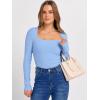 imageANRABESS Long Sleeve Shirts for Women Square Neck Tops Ribbed Knit Slim Fit Basic Tee Going Out Fall Fashion ClothingSky Blue