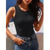 imageANRABESS Ribbed Tank Tops for Women Crew Neck Ruffle Sweater Vest Cute Sleeveless Shirts 2026 Summer Business Casual OutfitsBlack
