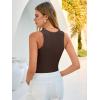 imageANRABESS Tank Tops for Women Sleeveless Henley High Neck Summer Casual Ribbed Slim Shirts Racerback Beach Vacation ClothesCoffee