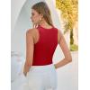 imageANRABESS Tank Tops for Women Sleeveless Henley High Neck Summer Casual Ribbed Slim Shirts Racerback Beach Vacation ClothesRed