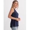 imageANRABESS Tank Tops for Women Summer V Neck Sleeveless Basic Tee Casual Loose Fit Shirts 2026 Spring Beach Vacation ClothesNavy Blue