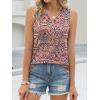 imageANRABESS Tank Tops for Women Summer V Neck Sleeveless Basic Tee Casual Loose Fit Shirts 2026 Spring Beach Vacation ClothesOrange Blue Diamonds