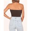 imageANRABESS Tube Top for Women Summer Strapless Bandeau Knit Twist Knot Corset Crop Basic Tank Tops 2026 Vacation Beach ClothesCoffee