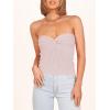 imageANRABESS Tube Top for Women Summer Strapless Bandeau Knit Twist Knot Corset Crop Basic Tank Tops 2026 Vacation Beach ClothesPink