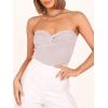 imageANRABESS Tube Top for Women Summer Strapless Bandeau Knit Twist Knot Corset Crop Basic Tank Tops 2026 Vacation Beach ClothesPink