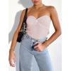 imageANRABESS Tube Top for Women Summer Strapless Bandeau Knit Twist Knot Corset Crop Basic Tank Tops 2026 Vacation Beach ClothesPink