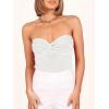 imageANRABESS Tube Top for Women Summer Strapless Bandeau Knit Twist Knot Corset Crop Basic Tank Tops 2026 Vacation Beach ClothesWhite