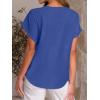 imageANRABESS Women Short Sleeve Henley Top V Neck Dressy Business Casual Work Blouses Summer Shirts 2026 Vacation Fashion ClothesRoyal Blue