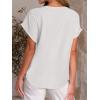 imageANRABESS Women Short Sleeve Henley Top V Neck Dressy Business Casual Work Blouses Summer Shirts 2026 Vacation Fashion ClothesWhite