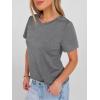 imageANRABESS Women Short Sleeve Tops Summer Basic Tee WrinkleFree Trendy Cute T Shirts 2026 Spring Business Casual OutfitsGrey