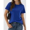 imageANRABESS Women Short Sleeve Tops Summer Basic Tee WrinkleFree Trendy Cute T Shirts 2026 Spring Business Casual OutfitsRoyal Blue
