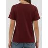 imageANRABESS Women Short Sleeve Tops Summer Basic Tee WrinkleFree Trendy Cute T Shirts 2026 Spring Business Casual OutfitsWine Red