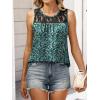 imageANRABESS Women Summer Lace Tank Tops 2026 Summer Sleeveless Loose Fit Curved Hem Flowy Shirts Dressy Casual Tunic BlouseBlue Green Floral