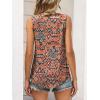 imageANRABESS Women Summer Lace Tank Tops 2026 Summer Sleeveless Loose Fit Curved Hem Flowy Shirts Dressy Casual Tunic BlouseOrange Print