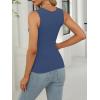 imageANRABESS Women Tank Tops Square Neck Sleeveless Summer Slim Fit Shirts Knit Basic Tee Undershirts 2026 Beach Vacation ClothesGray Blue