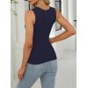 imageANRABESS Women Tank Tops Square Neck Sleeveless Summer Slim Fit Shirts Knit Basic Tee Undershirts 2026 Beach Vacation ClothesNavy Blue