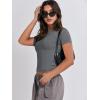 imageANRABESS Womens 3 Pack Short Sleeve Shirts 2026 Crop Tops Tight Fitted Basic Tees Workout T Shirts Y2k Clothes Summer OutfitBlackwhitedeep Grey