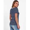 imageANRABESS Womens Boat Neck Tops Short Sleeve TShirts Causal Fashion Tee Shirts 2026 Summer Spring ClothesNavy Blue Stripe