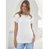imageANRABESS Womens Boat Neck Tops Short Sleeve TShirts Causal Fashion Tee Shirts 2026 Summer Spring ClothesWhite