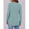 imageANRABESS Womens Long Sleeve Shirts Henley Tops Dressy Casual Blouse Trendy 2025 Fall Clothes Spring Vacation OutfitsCadet Blue