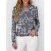 imageANRABESS Womens Long Sleeve Shirts Henley Tops Dressy Casual Blouse Trendy 2025 Fall Clothes Spring Vacation OutfitsGrey White Floral
