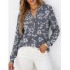 imageANRABESS Womens Long Sleeve Shirts Henley Tops Dressy Casual Blouse Trendy 2025 Fall Clothes Spring Vacation OutfitsGrey White Floral