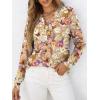 imageANRABESS Womens Long Sleeve Shirts Henley Tops Dressy Casual Blouse Trendy 2025 Fall Clothes Spring Vacation OutfitsKhaki Beige Floral