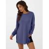 imageANRABESS Womens Oversized Long Sleeve shirts Fall Workout Tunic Tops Athletic Gym Tshirts Soft Basic Tees 2026 OutfitsBlue Gray