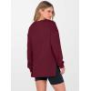 imageANRABESS Womens Oversized Long Sleeve shirts Fall Workout Tunic Tops Athletic Gym Tshirts Soft Basic Tees 2026 OutfitsBurgundy