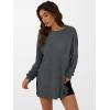 imageANRABESS Womens Oversized Long Sleeve shirts Fall Workout Tunic Tops Athletic Gym Tshirts Soft Basic Tees 2026 OutfitsDrak Grey