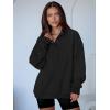 imageANRABESS Womens Oversized Sweatshirt Long Sleeve Henley Pullover Tops 2026 Spring Casual Button Loose Fit Teens OutfitsBlack