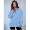 imageANRABESS Womens Oversized Sweatshirt Long Sleeve Henley Pullover Tops 2026 Spring Casual Button Loose Fit Teens OutfitsBright Blue