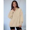 imageANRABESS Womens Oversized Sweatshirt Long Sleeve Henley Pullover Tops 2026 Spring Casual Button Loose Fit Teens OutfitsParchment