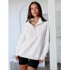 imageANRABESS Womens Oversized Sweatshirt Long Sleeve Henley Pullover Tops 2026 Spring Casual Button Loose Fit Teens OutfitsWhite